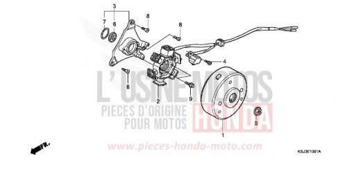 GENERATOR (CRF100F) CRF100F5 de 2005